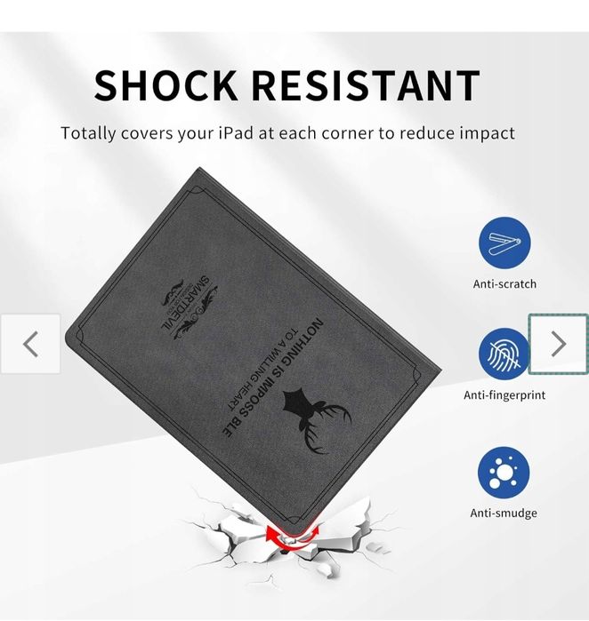 SmartDevil ETUI Retro iPad 2, 3, 4 9,7 cala