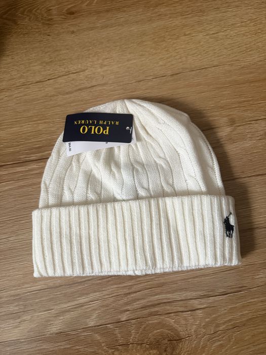 Czapka polo biala