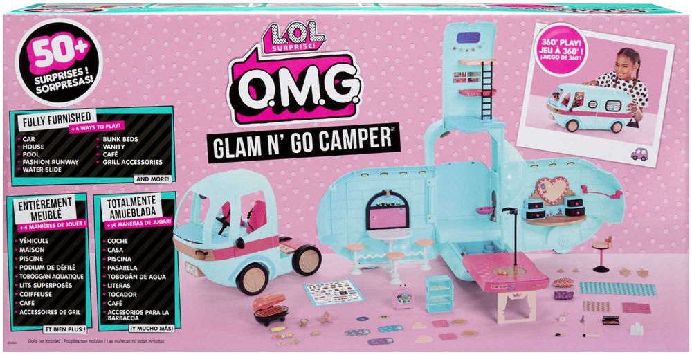 Гламурний кемпер лол Автобус LOL Surprise OMG Glam N' Go Camper 502500