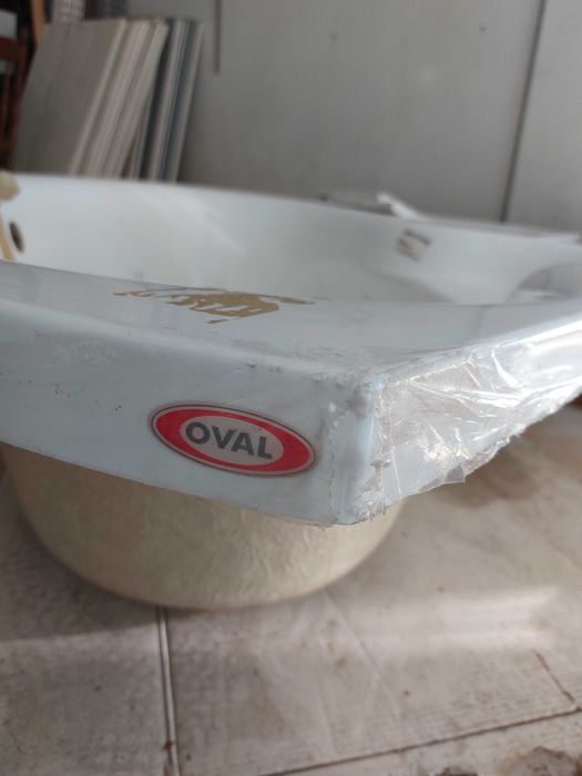 Wanna akrylowa Sanplast Oval 130x130 nowa narożna.