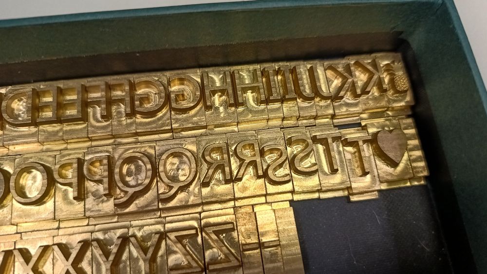 komplet liter do tloczenia mosiądz 10 mm