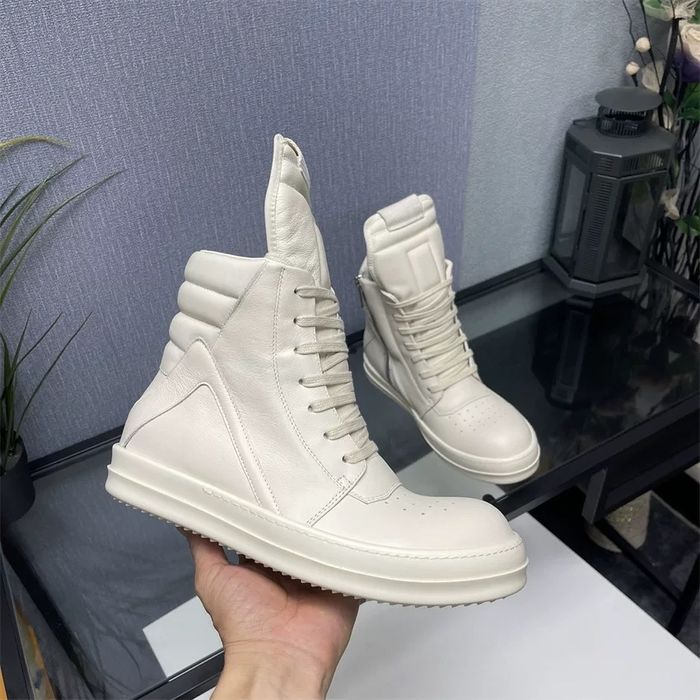 Кросівки Rick Owens Geobasket White/size 37-45/Преміум якість!