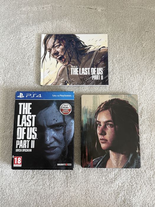 Gra Playstation | PS4 | PS5 | The Last of Us Part II Edycja Specjalna | Artbook | Steelbook