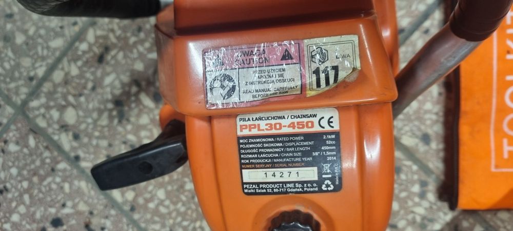 Piła spalinowa łańcuchowa Pezal sprawna malo używana