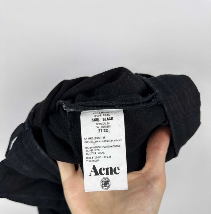 Spodnie damskie Acne Studios Skinny długie r. 27/32
