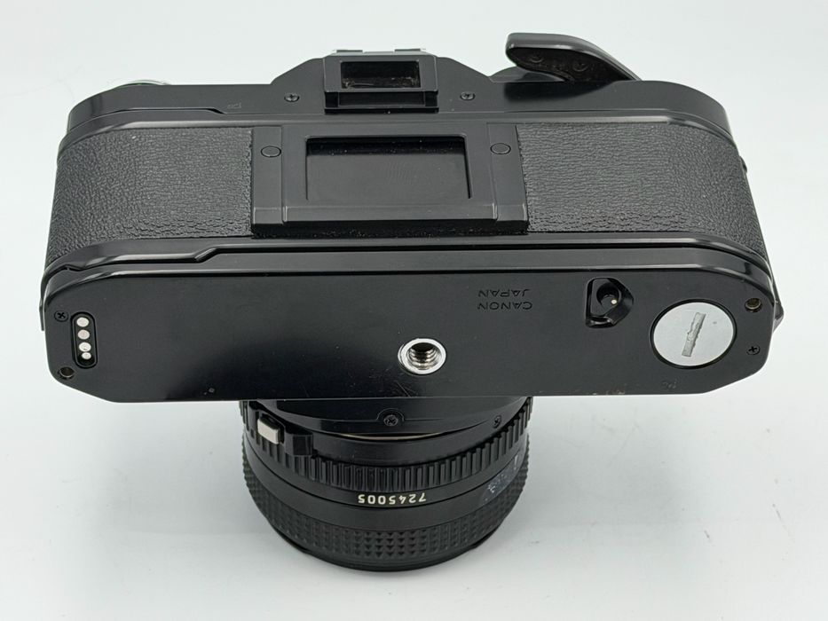 Canon AE 1 Program + 50mm 1.8 FD top stan po serwisie Czarna Piękniść Nowe uszczelnienia