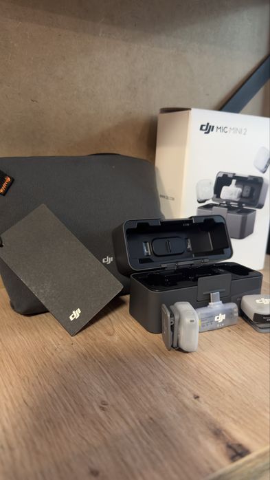 Мікрофонна радіосистема для смартфона DJI Mic Mini 2 2TX + 1RX+зарядний кейс