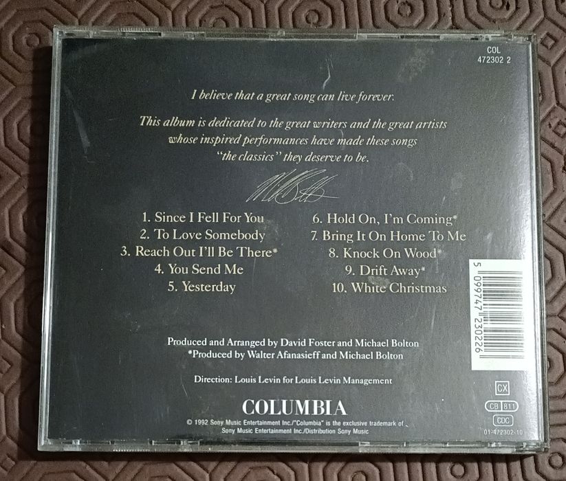 CD -  Michael Bolton