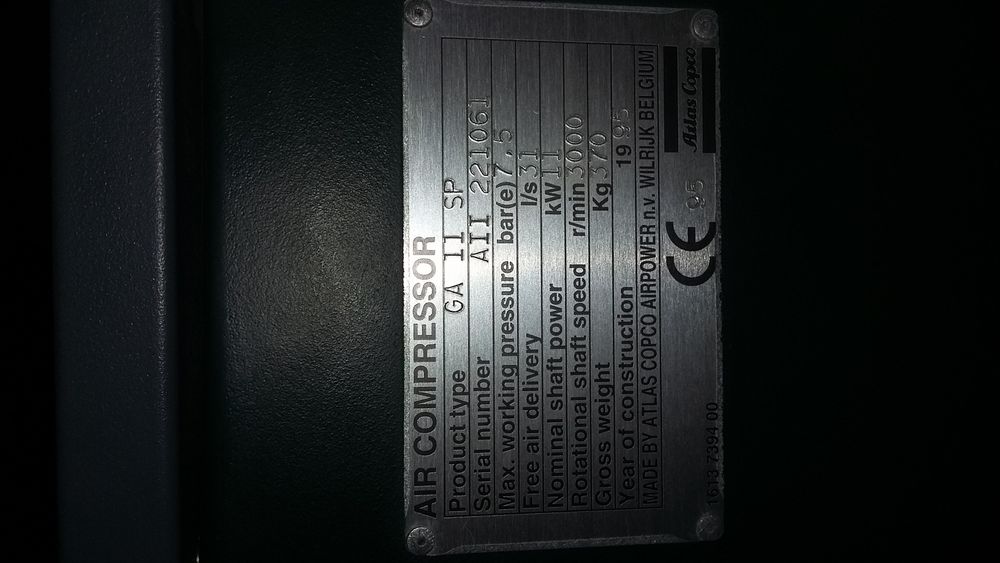 Compressor Atlas Copco