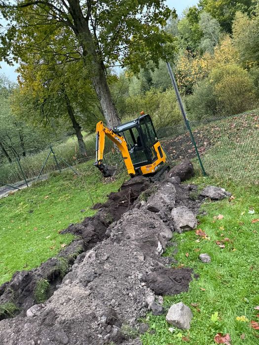 Usługi/Prace MiniKoparka + Instalacje sanitarne