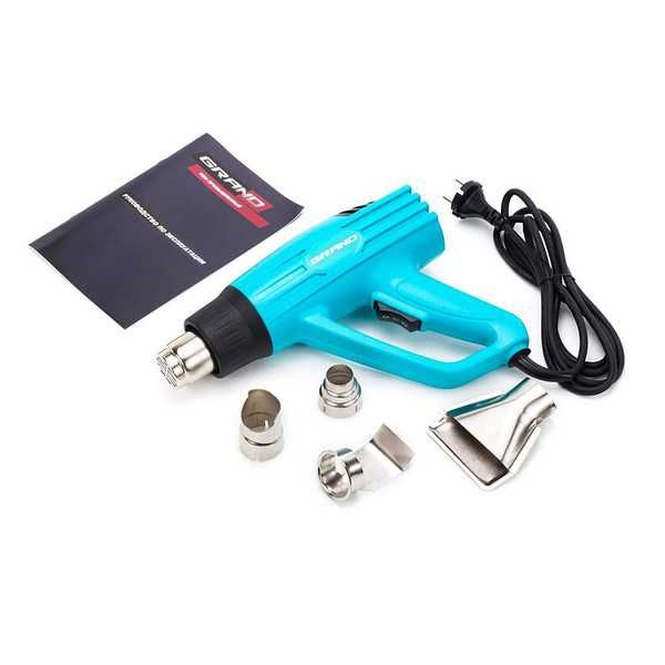 Будівельний фен Grand ФП-2200 з насадками