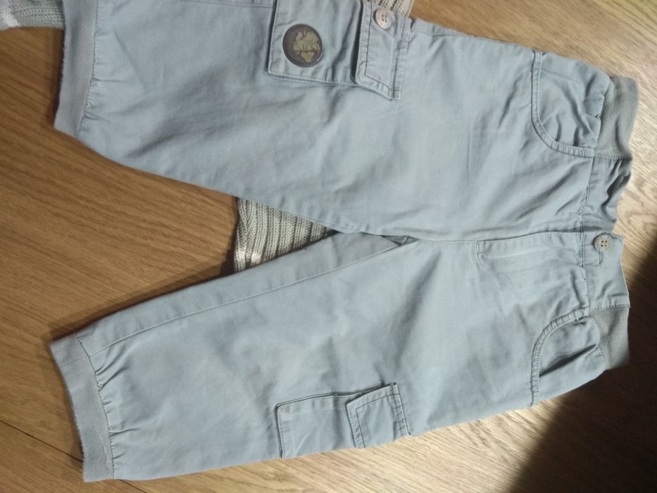 Sweterek + spodnie 86