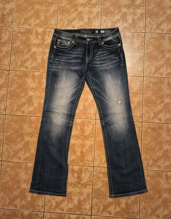 Miss Me Denim Flare Jeans Size 33 Y2K джинси жіночі орігінал розмір м-л буткати клеши