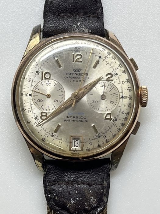 Pryngeps часы  позолота