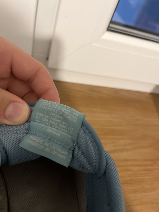 Nike retro turkusowe