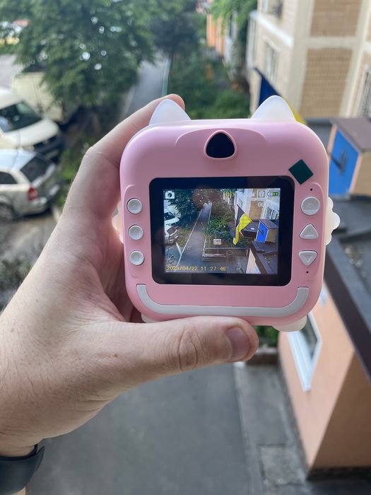 ПОДАРУНОК 2025, Дитячий фотоапарат миттєвого друку + Bluetooth версія