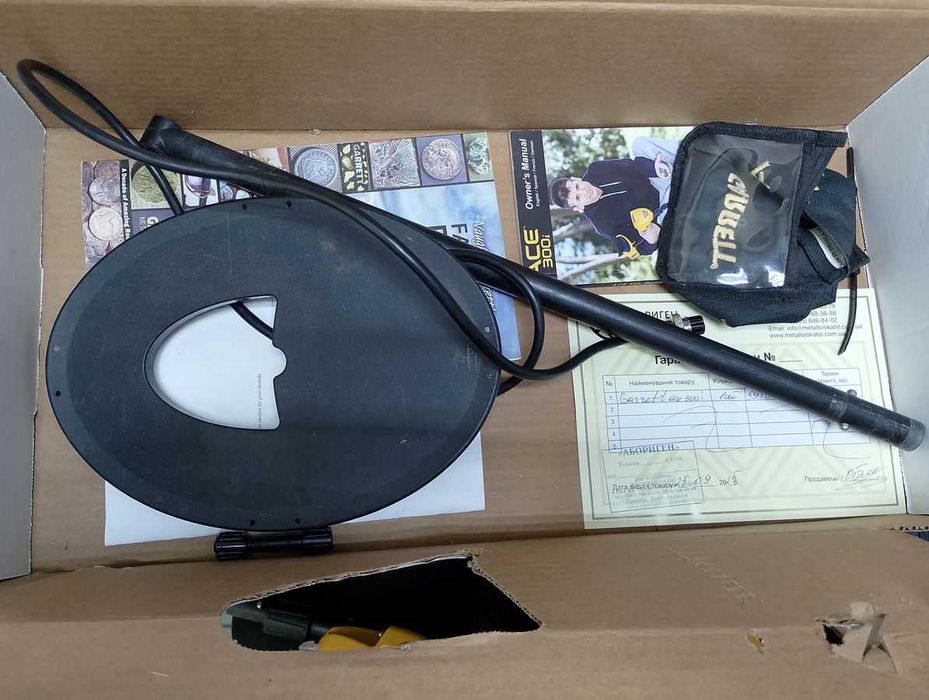 Металлоискатель Garrett Аce 300i Металодетектор Гаррет АСЕ бу