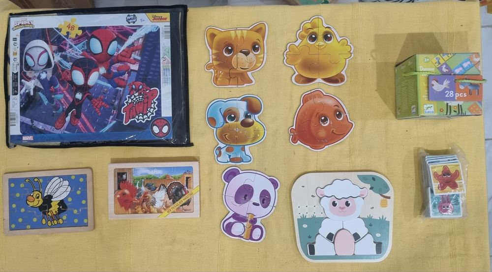 Puzzle para Crianças Auto ajuda vários cada