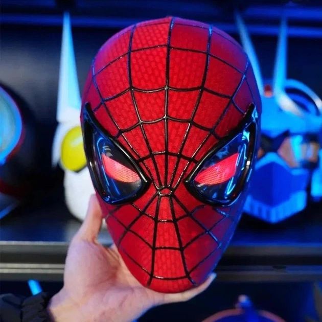 Дитяча іграшка супергеройська маска Людини-Павука The Amazin Spider Man 2, рухливі елементи