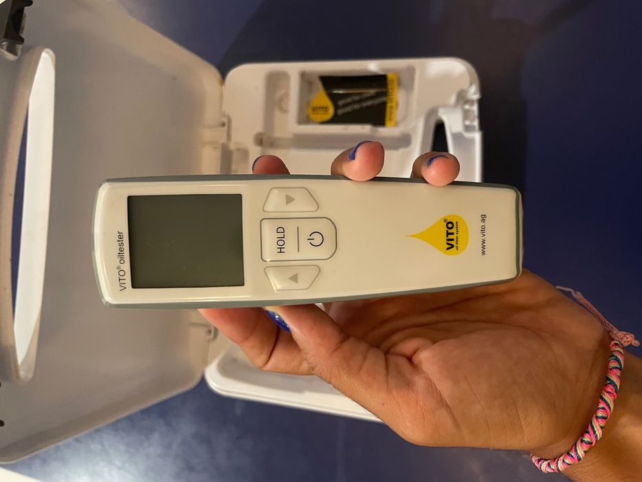 Medidor de Qualidade de Óleo de Fritura Profissional