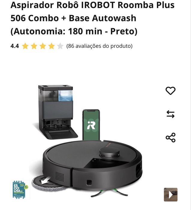 Aspirador robot Roomba