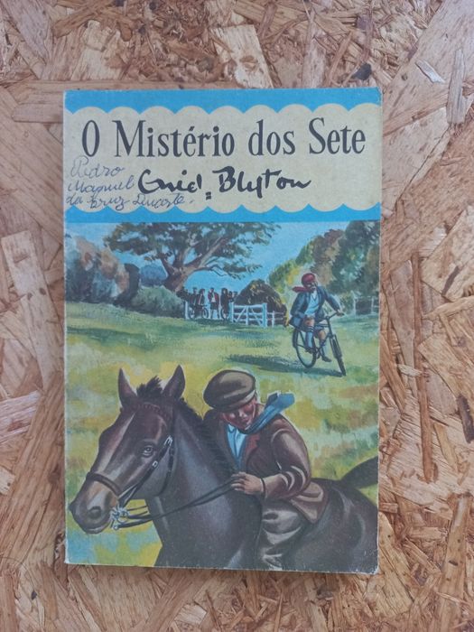 Livros clube dos sete Enid Blyton