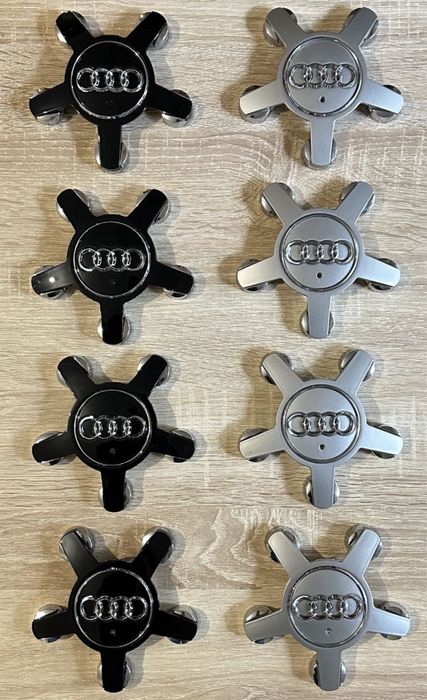 Conjunto Centros Audi 135mm