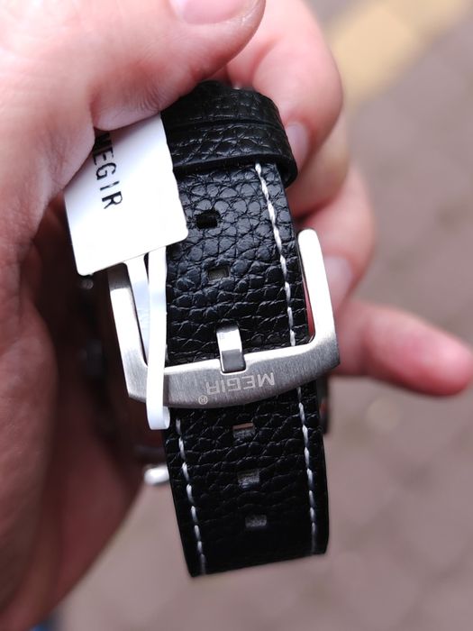 Zegarek Megir chrono czarny