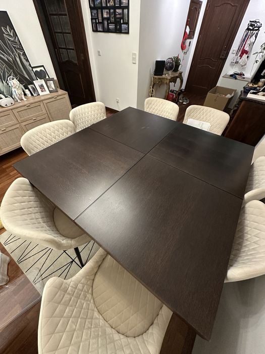 Mesa com 8 lugares