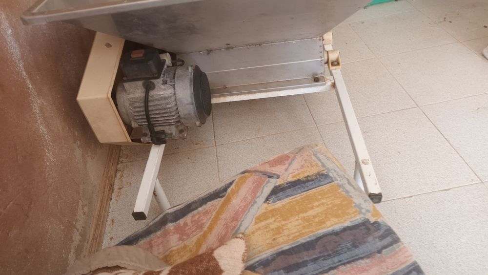 Relador de uvas em inox eléctrico