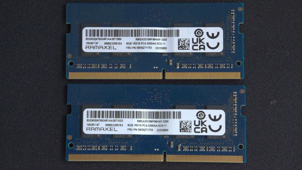 16GB (2x8GB) DDR4 3200MHz SODIMM Laptop RAM