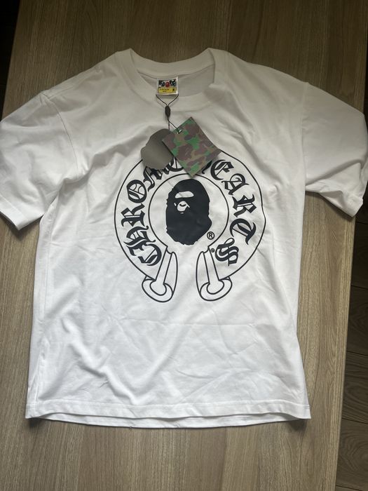Koszulka bape x chrome hearts M