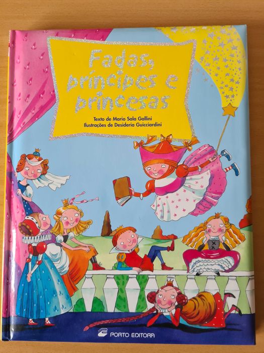 Livro infantil "Fadas, Príncipes e Princesas" da Porto Editora