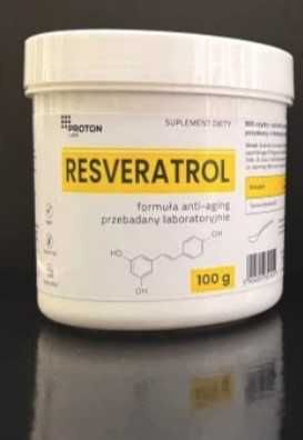 Resveratrol Proton Labs 100g wartość 309 zł