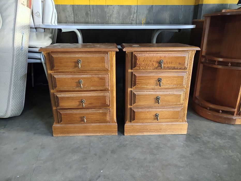 Moveis Aparador cómoda com espelhos e cabeceiras