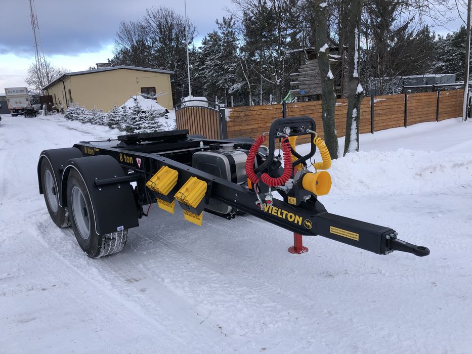Wózek Dolly pod naczepę platformę wywrotkę beczkę