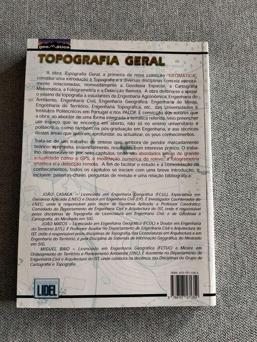 Livro "Topografia geral"