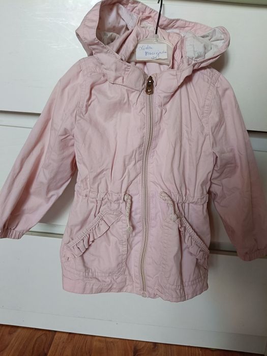 Kurtka / parka dla dziewczynki r.92