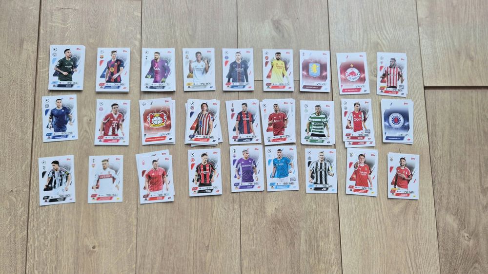 Cartas Match attax  25/26