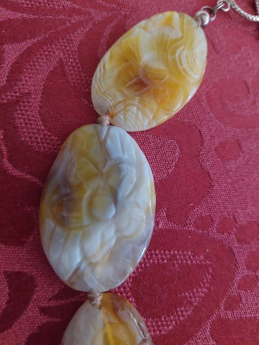 Colar Citrinos com 11 pedras