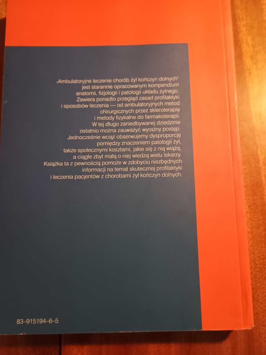 Ambulatoryjne leczenie chorób żył kończyn dolnych