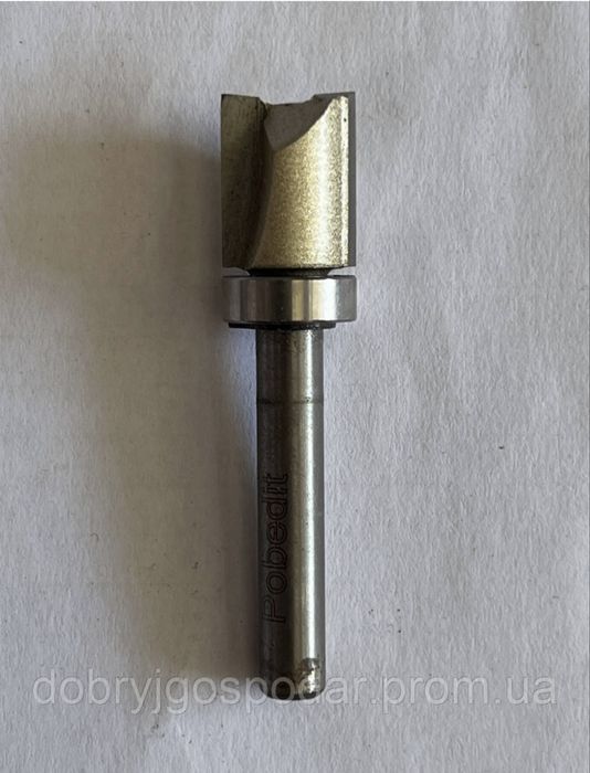 Фреза обгонна з верхнім підшипником POBEDIT, хвостовик 6 і 8 мм.