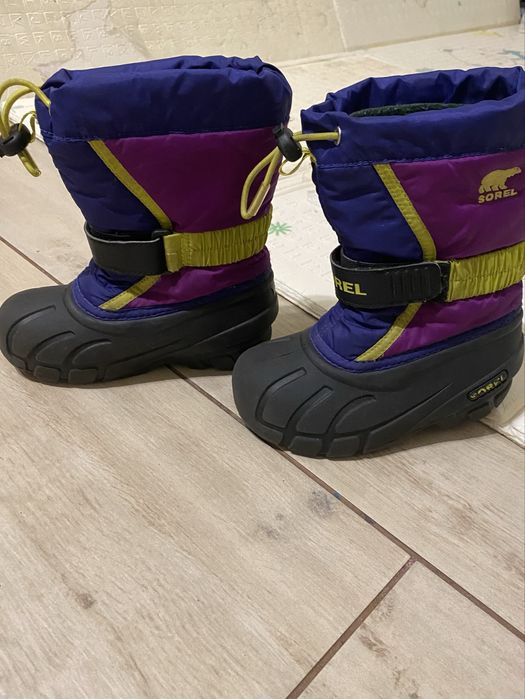 Дитячі sorel чоботи зимові