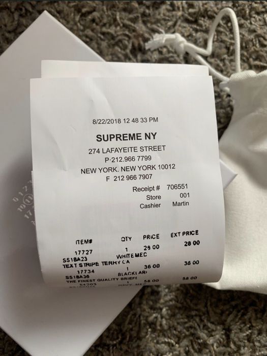 Кошелек Supreme x Maison Margiela новий