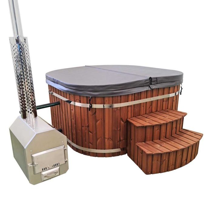 Balia kwadrat basen jacuzzi ogrodowe spa hit bania