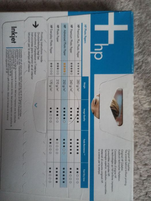 Papier fotograficzny Hp