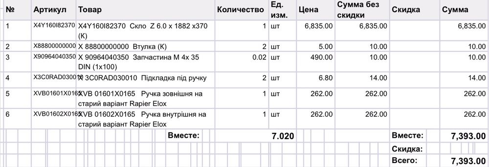 На запчастини душова кабіна РАВАК RAVAK RKCP Rapier.