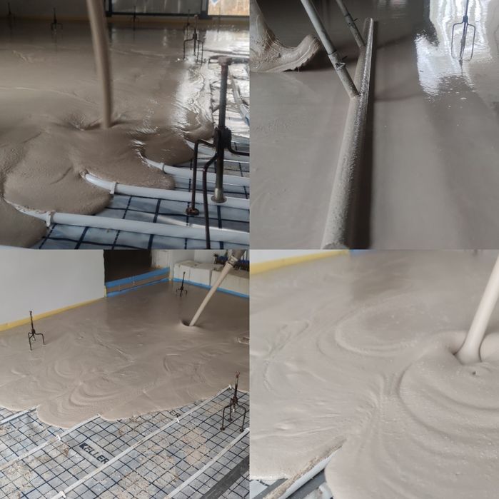 Posadzki wylewki anhydrytowe płynny styropian styrobeton