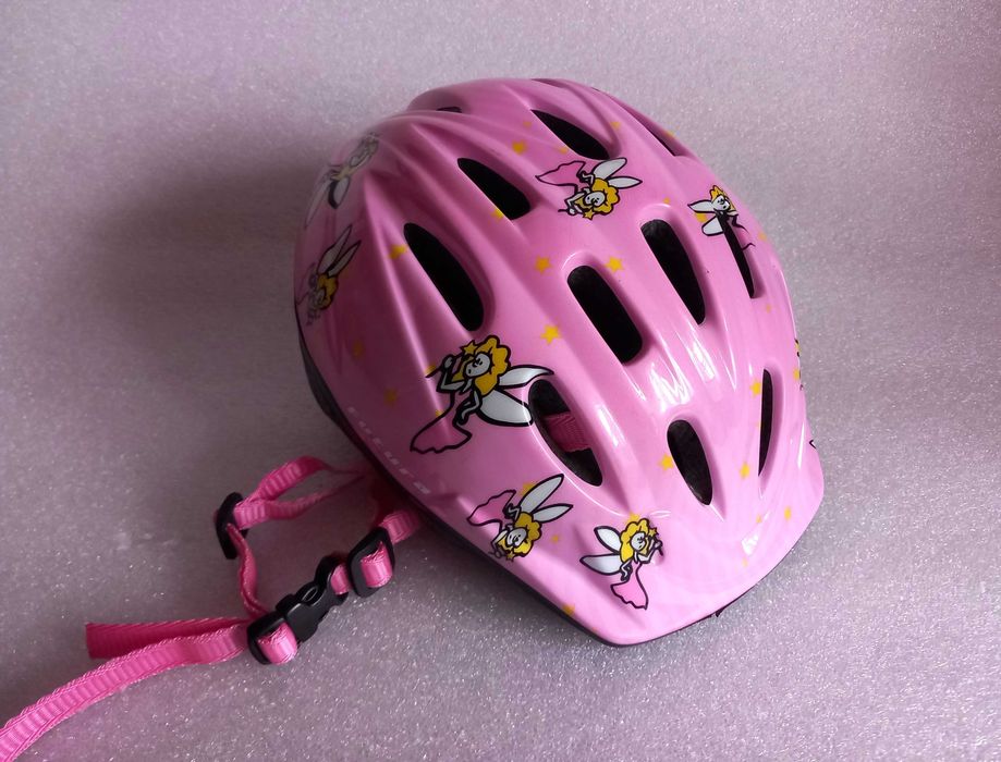 Kask dla dziecka 52-56 cm Futura Candy różowy wróżki