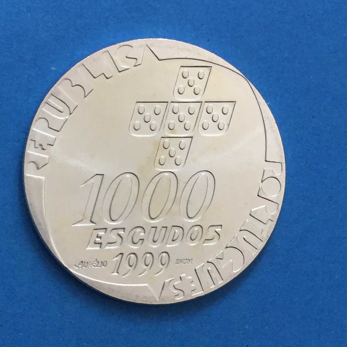 1000 Escudos 1999 25 de ABRIL, prata